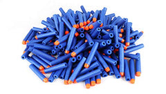 SOJUFOG darts blue-head design emphasizes safety and durability for Nerf battles.