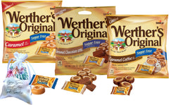 Soko Smiles Werther's sugar-free coffee candy close-up highlights bold aroma and flavor