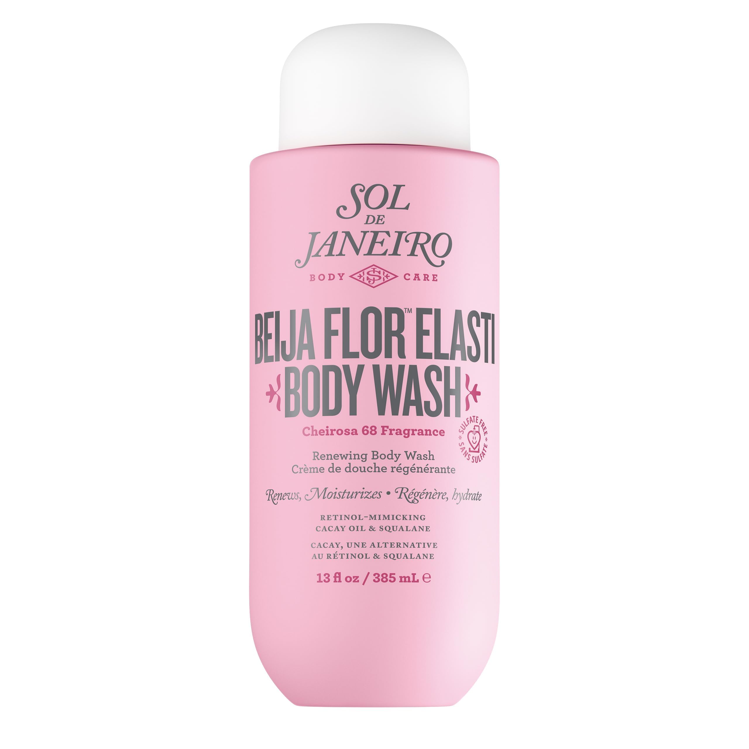 Sol de Janeiro Beija Flor Body Wash bottle with creamy lather for daily renewal