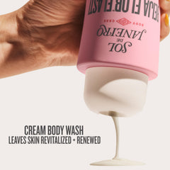 Creamy Beija Flor Body Wash texture for deep hydration