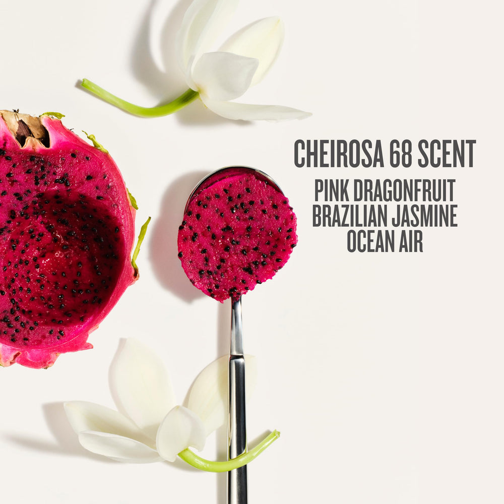 Vegan squalane infographic highlighting hydration in Beija Flor Elasti Body Wash