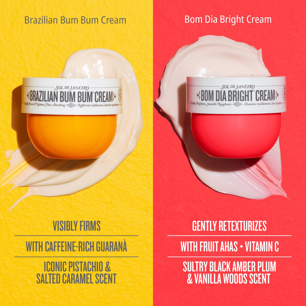 Sol de Janeiro Bom Dia Bright Cream 25ml tube for smoother texture.