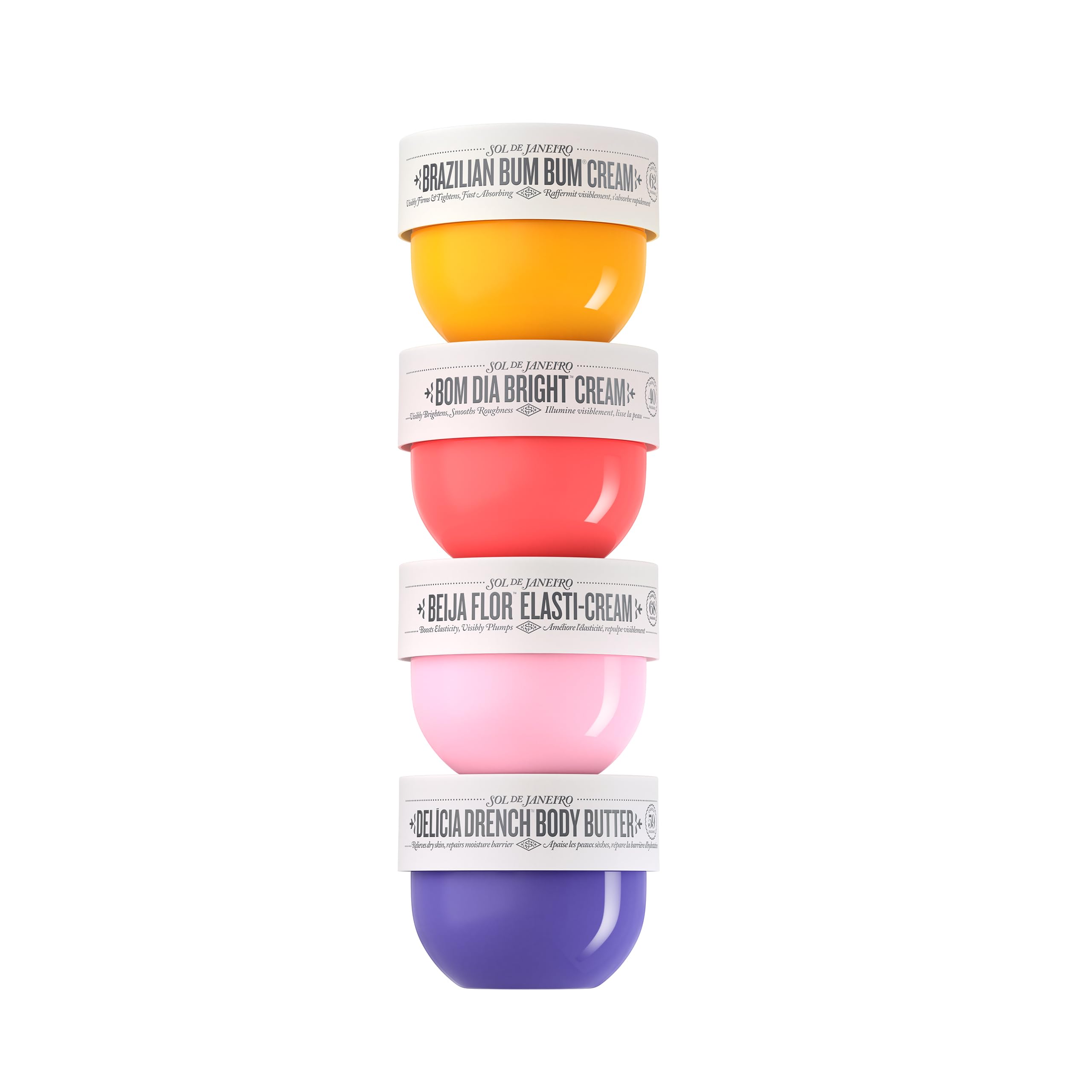 Sol de Janeiro Bom Dia Bright Cream tube presenting brightening texture