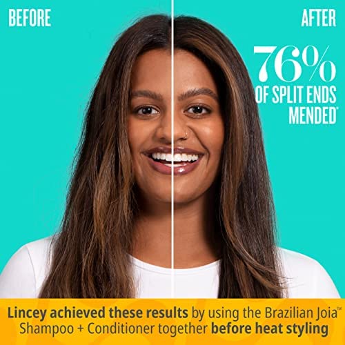 Sol de Janeiro shampoo foam application demonstrates gentle cleansing without weighing hair down