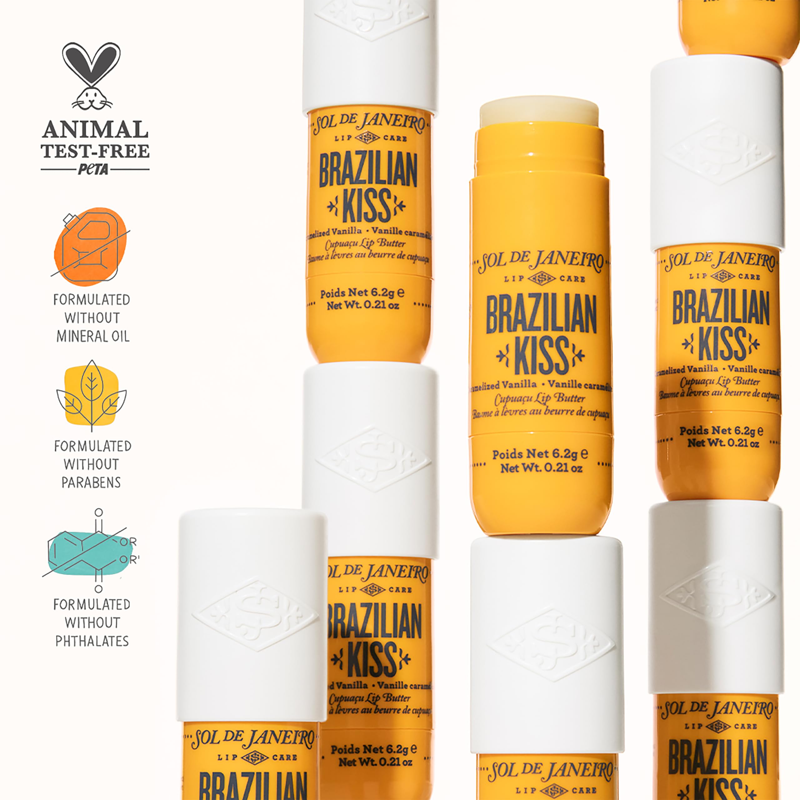 Sol de Janeiro Brazilian Kiss suitable for day and night use.