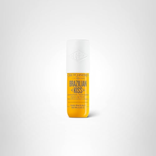 Sol de Janeiro Brazilian Kiss lip butter delivers dewy shine.