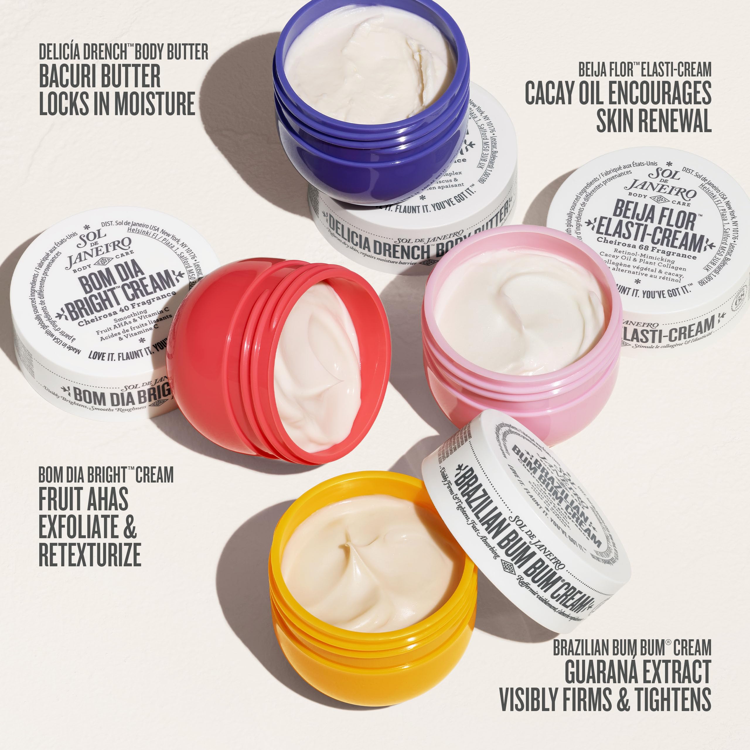 Closeup of Sol de Janeiro Bum Bum Cream texture