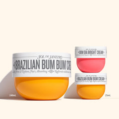 Sol de Janeiro Bum Bum Cream close-up texture suggests rich formula.