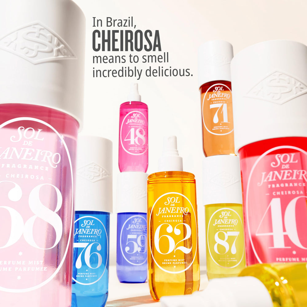 Sol de Janeiro Cheirosa 48 travel size keeps scent portable and convenient.
