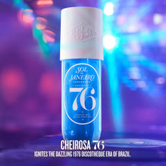 Cheirosa 76 bottle label highlighting midnight jasmine notes