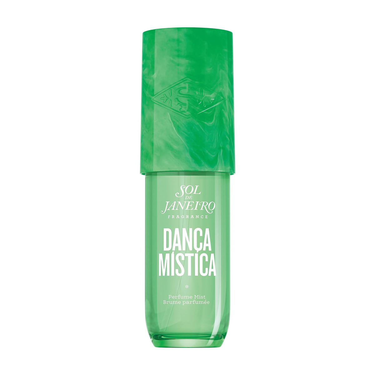 Sol de Janeiro Danca Mistica bottle spray for on-the-go fragrance.
