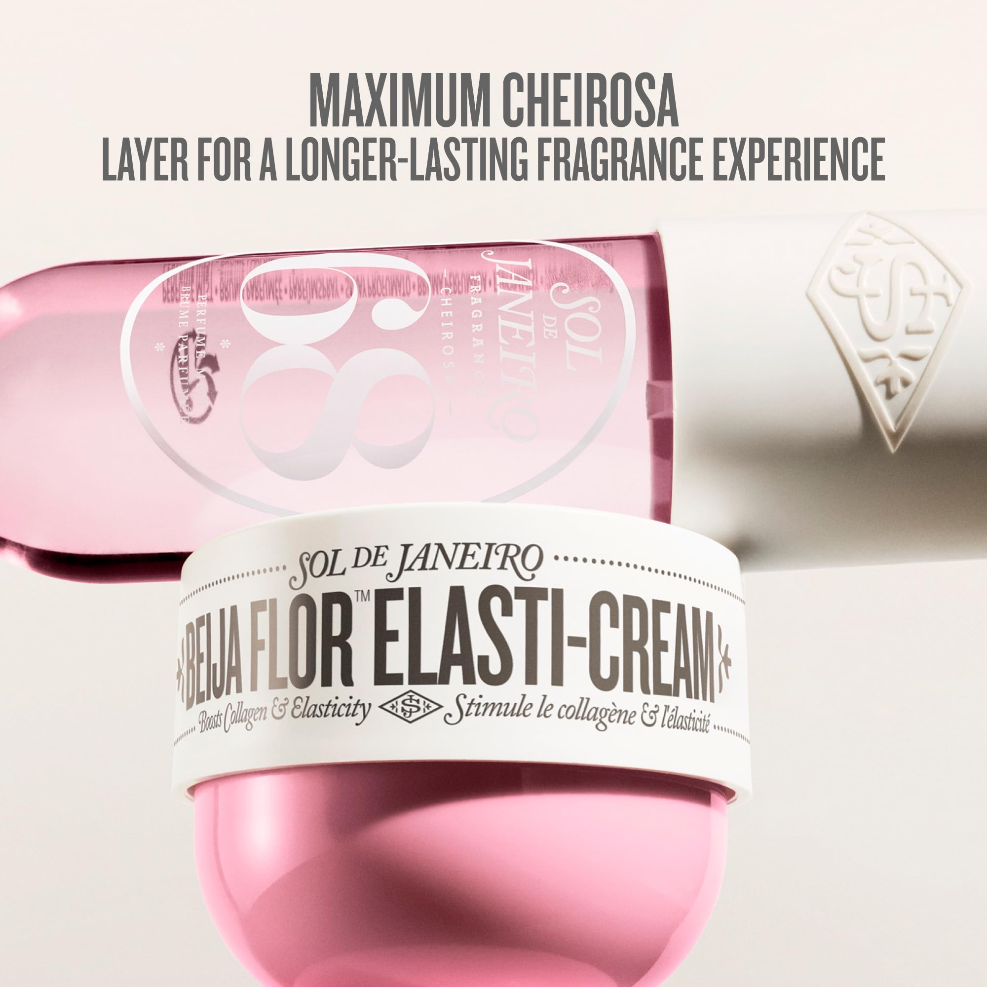 Sol de Janeiro Elasti-Cream texture close-up showing cushiony hydration.