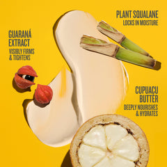 Sol de Janeiro Guaraná extract ingredient shown for firming feel.