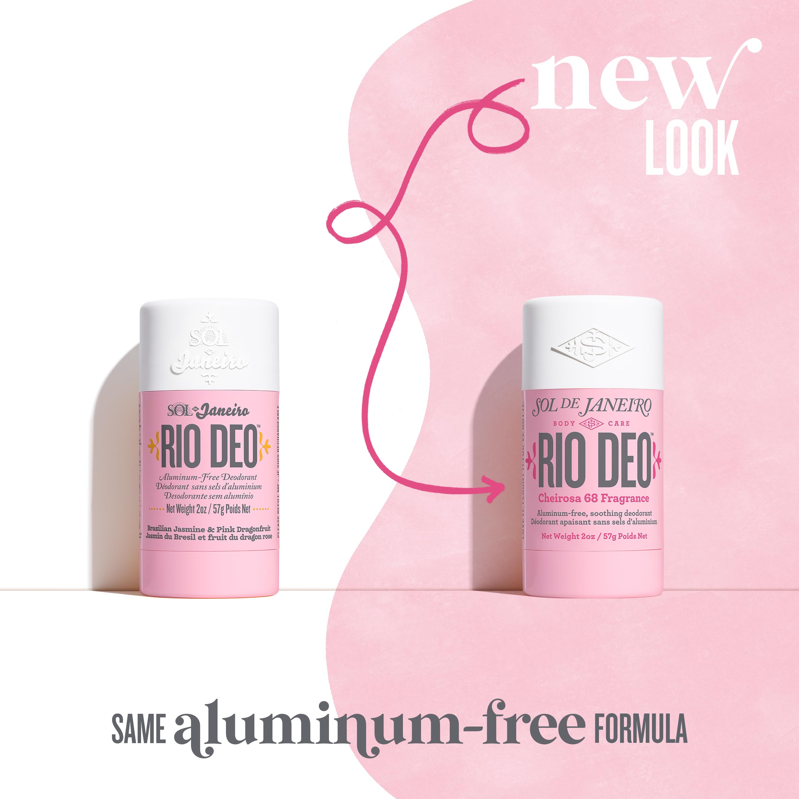 Sol de Janeiro Rio Deo Cheirosa 68 refill packaging for sustainable daily use