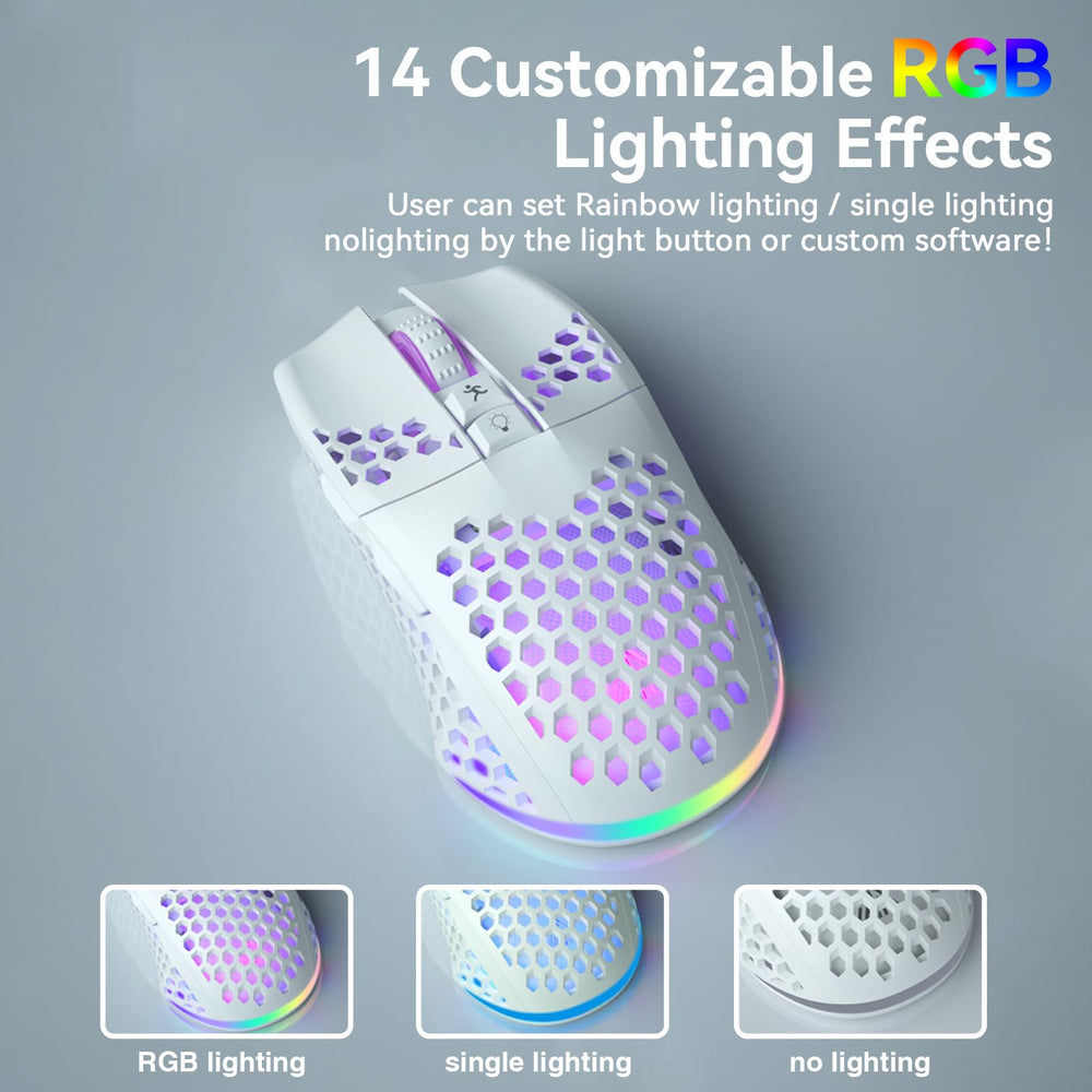 SOLAKAKA SM600 RGB backlight with mode options for dark-room ambience
