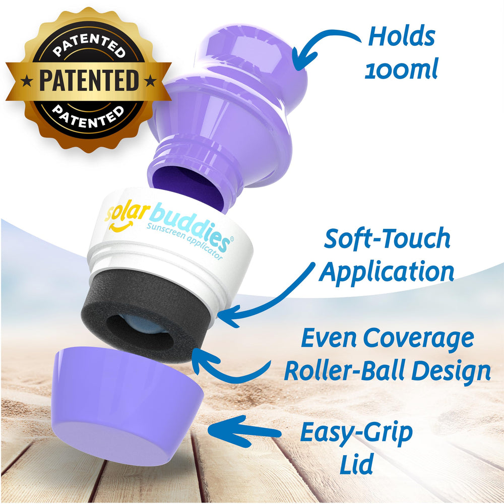 Solar Buddies refillable head and sponge enable long-lasting, easy-to-clean use.