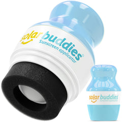 Solar Buddies sunscreen applicator blue full size for quick, even coverage.