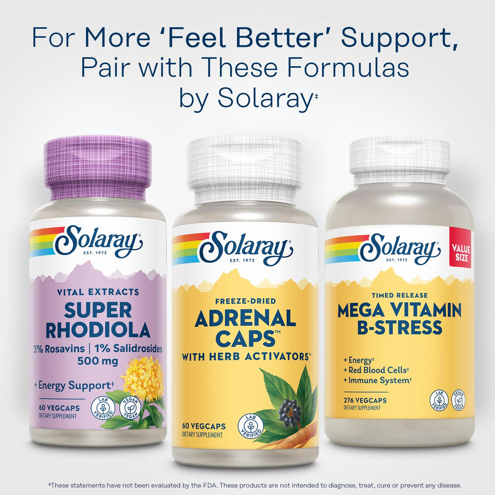 SOLARAY Adrenal Caps facility with solar panels illustrating sustainable production.