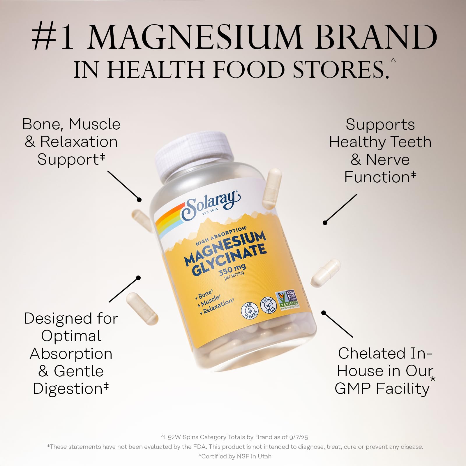 Solaray BioPerine close-up highlights enhanced absorption and bioavailability.