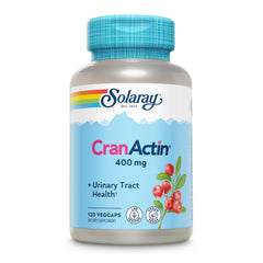 SOLARAY CranActin label detail highlights CranActin extract and vitamin C support.
