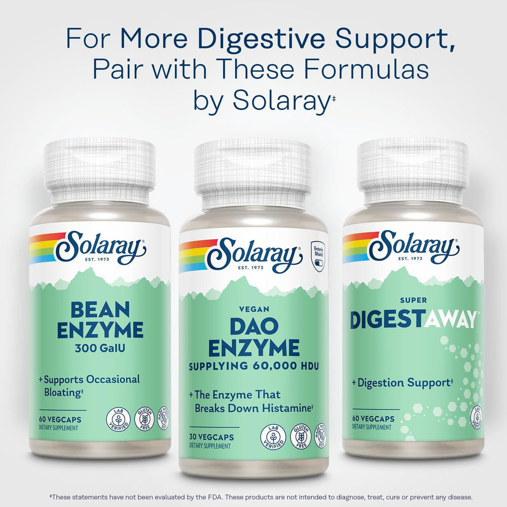 SOLARAY DAO usage during meals, practical daily routine