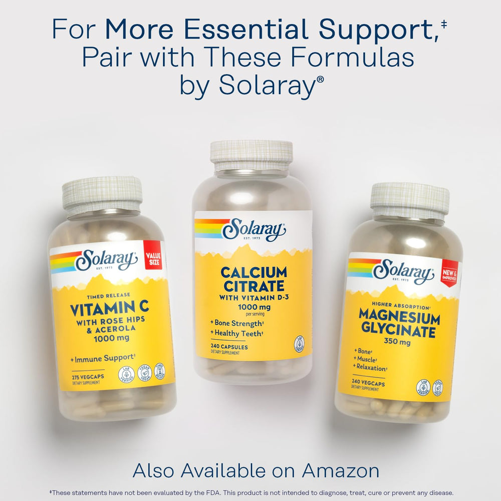 SOLARAY GMP-certified manufacturing area emphasizes product safety and traceability.