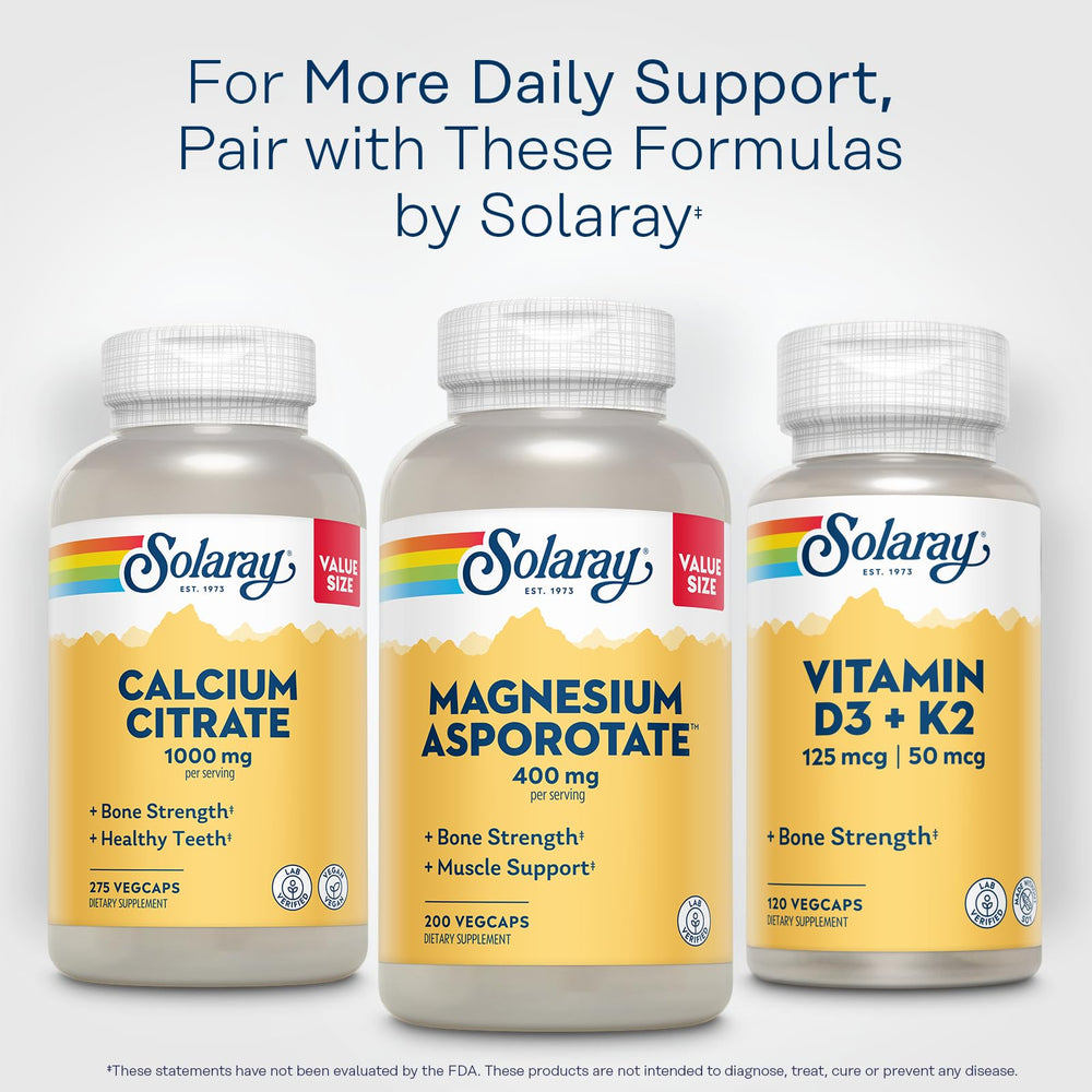 SOLARAY lab testing in Utah ensures purity and potency.