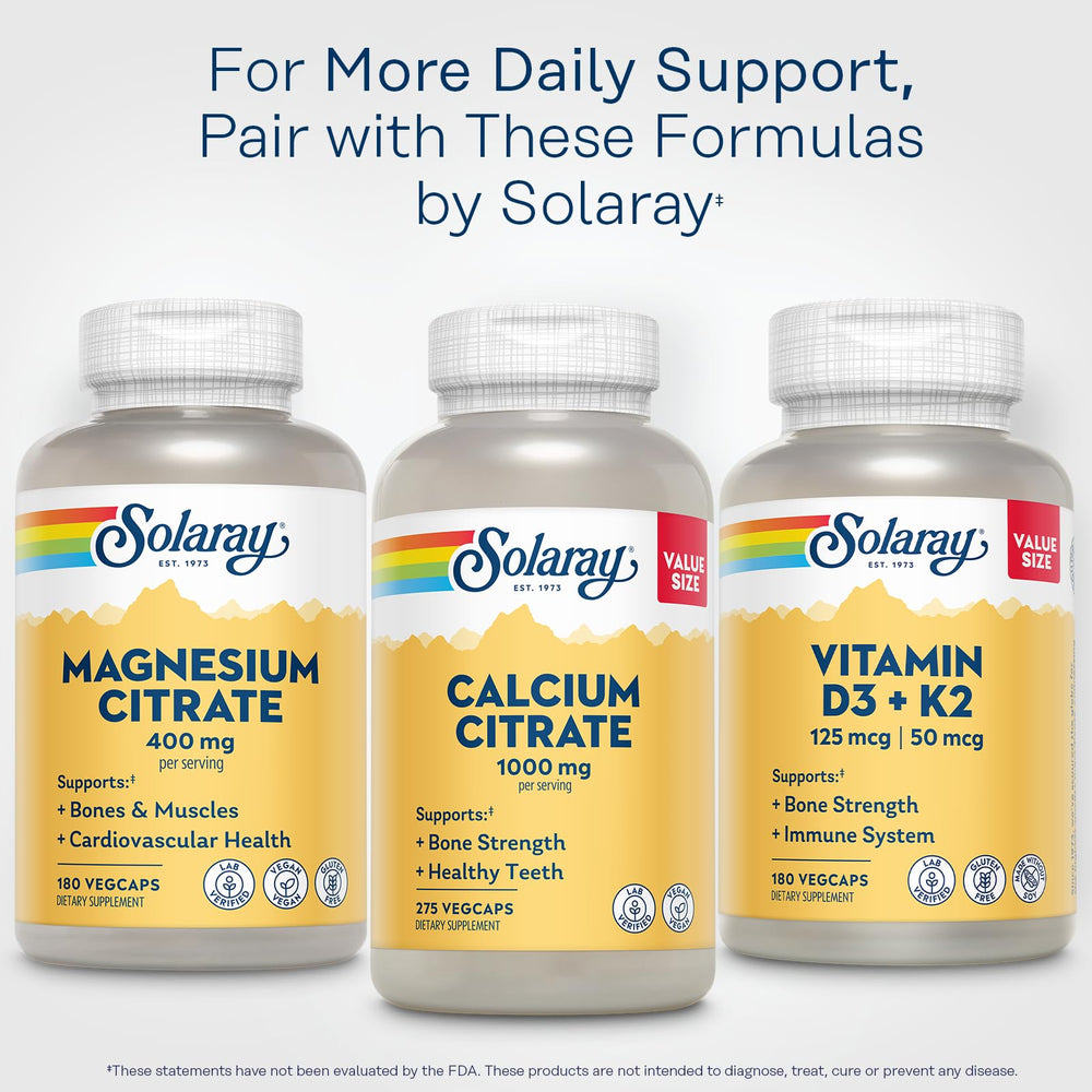 SOLARAY Magnesium Citrate 400mg lifestyle setup suggests calm, active moments.