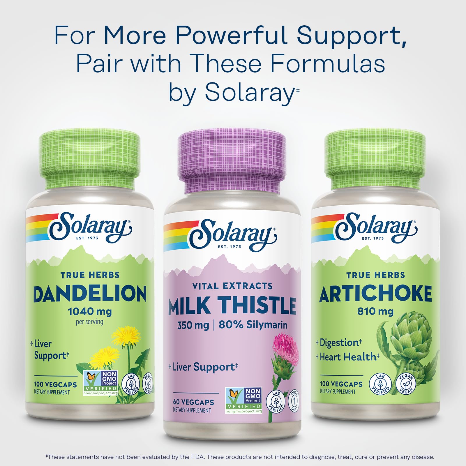 SOLARAY Utah lab verification signifies quality and purity.