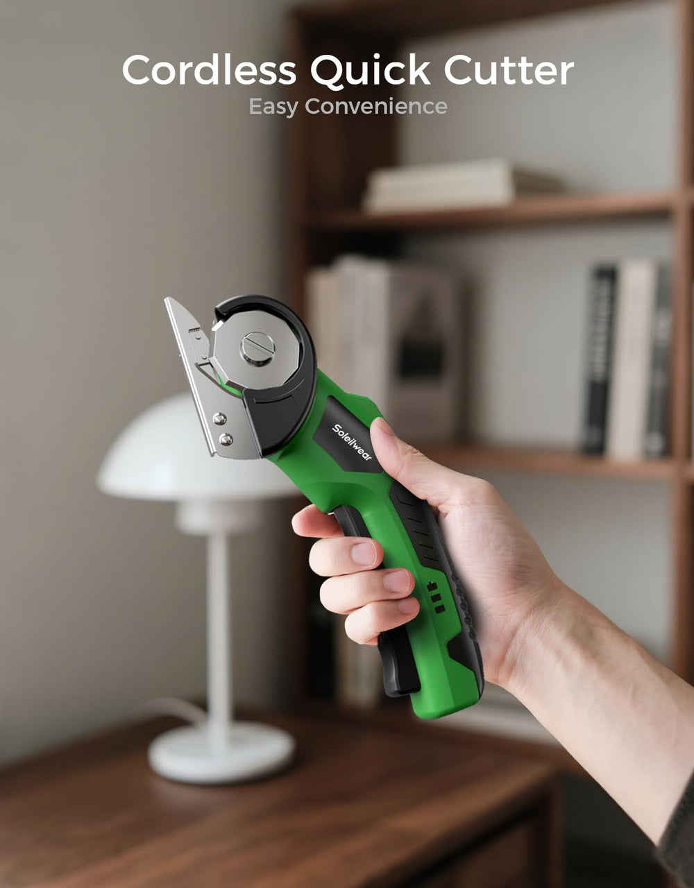 Soleilwear Blade replacement included for quick maintenance