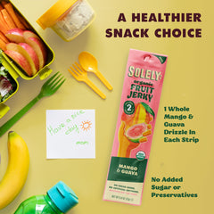 SOLELY Jerky 12-pack shown in a lunchbox for busy days