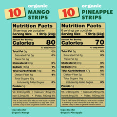 SOLELY Organic Pineapple Jerky bag – tropical fruit snack with no added sugar.