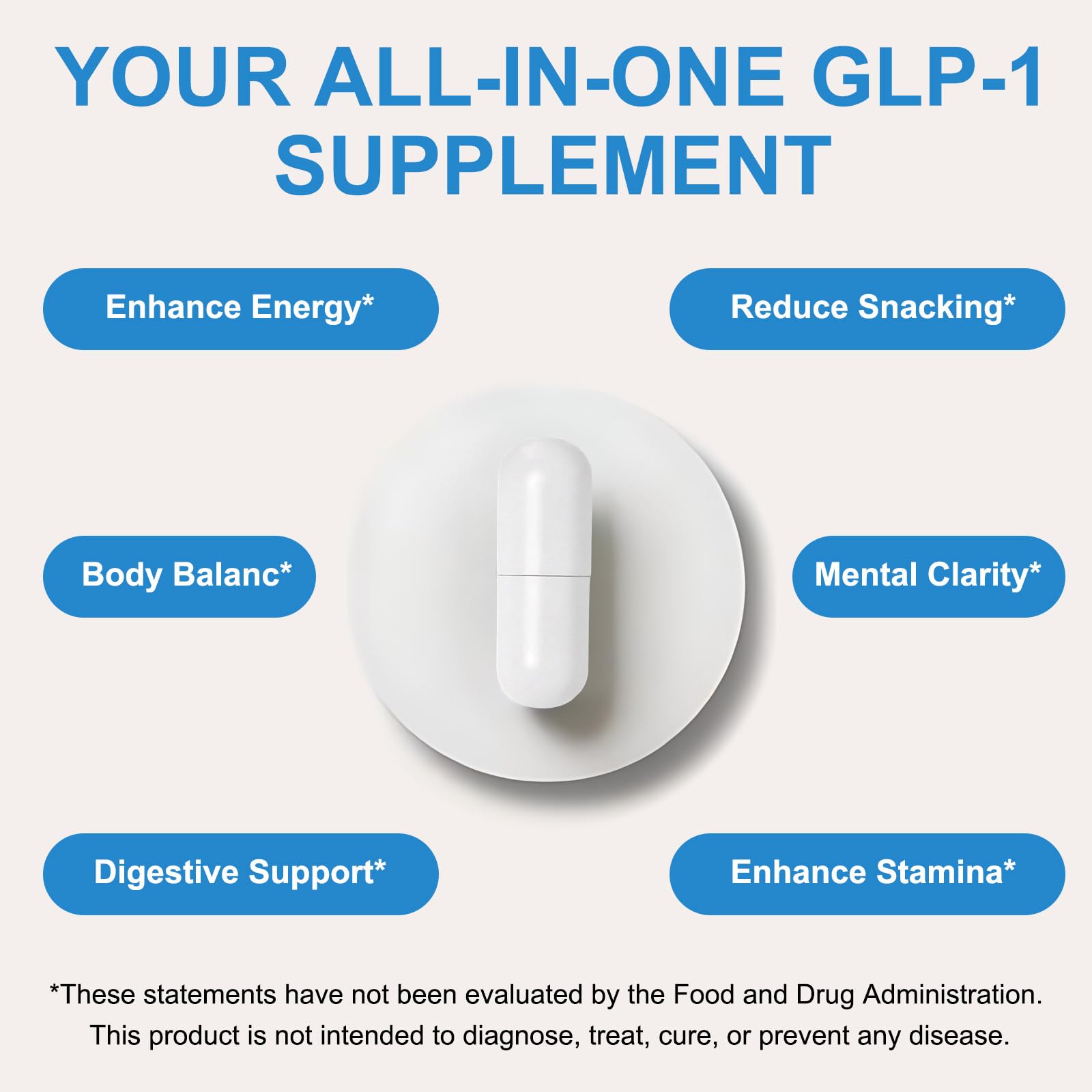 SOLEMEONY GLP Activate label closeup highlighting plant-based ingredients.