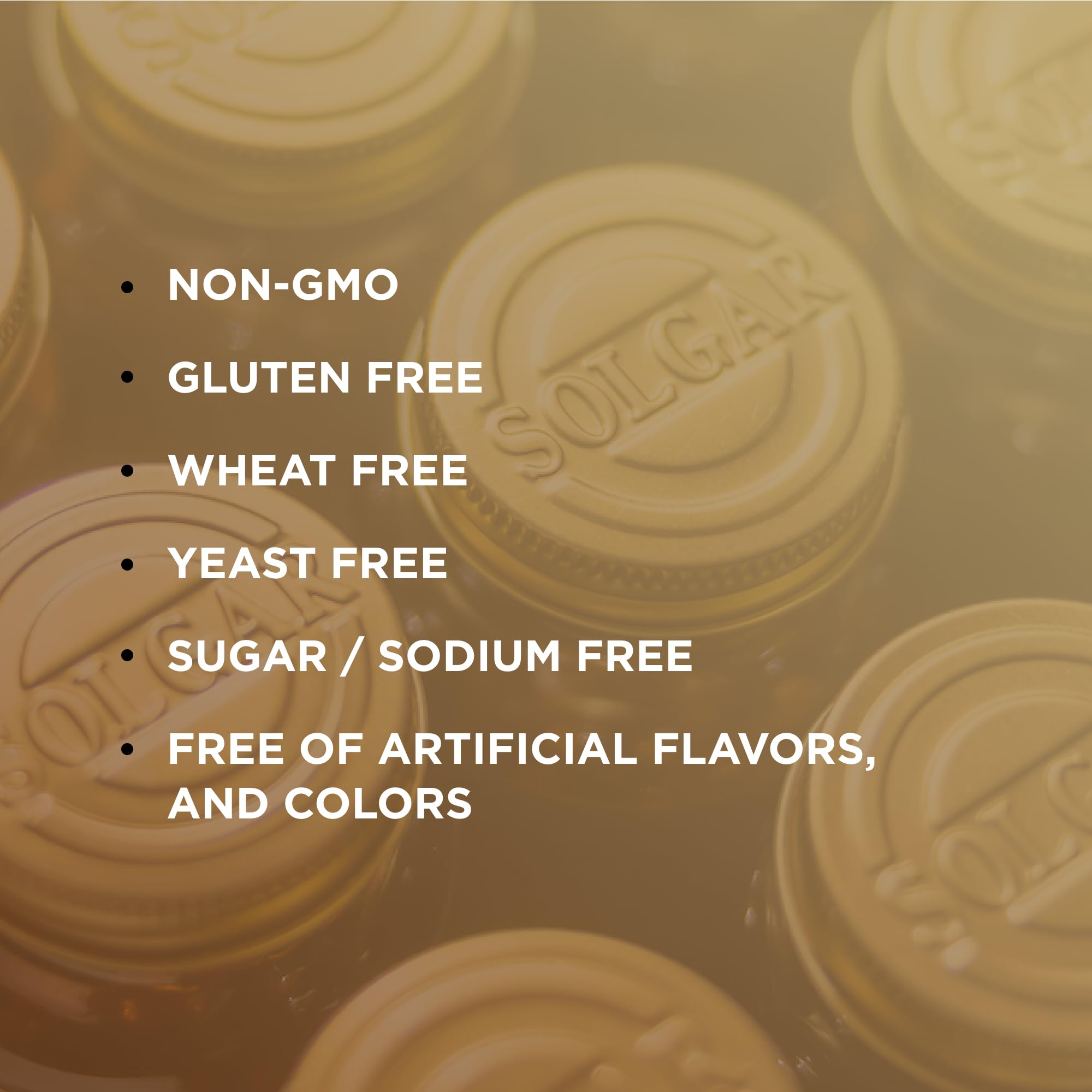 Solgar B-12 ingredients panel showing vitamin details for shoppers