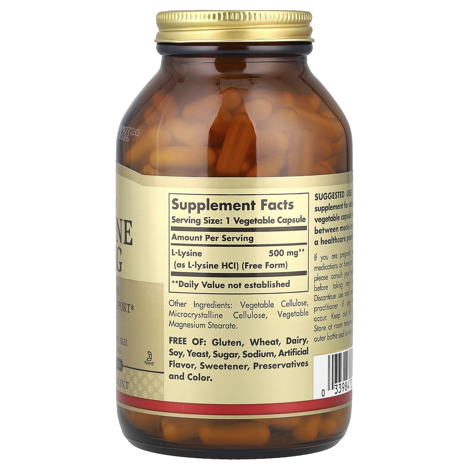 Solgar packaging image showing premium quality and brand heritage.