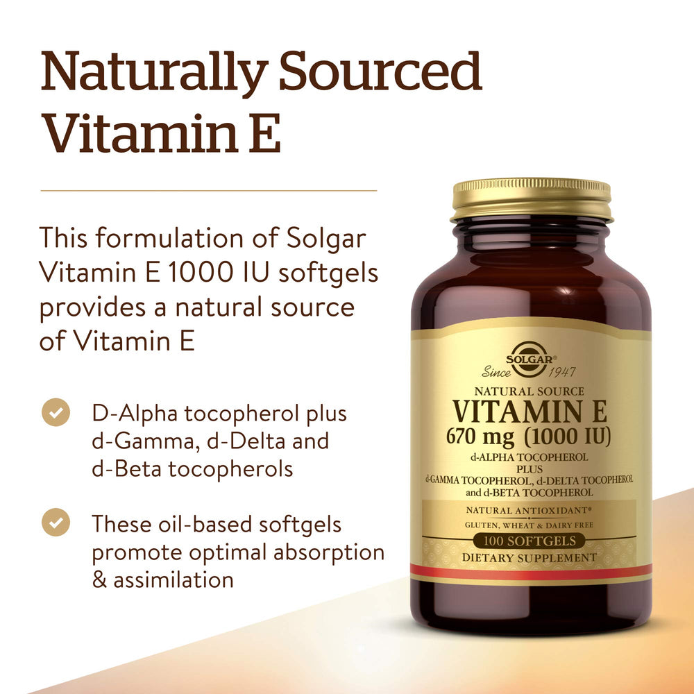 Pouring Solgar softgels from amber bottle for easy daily intake