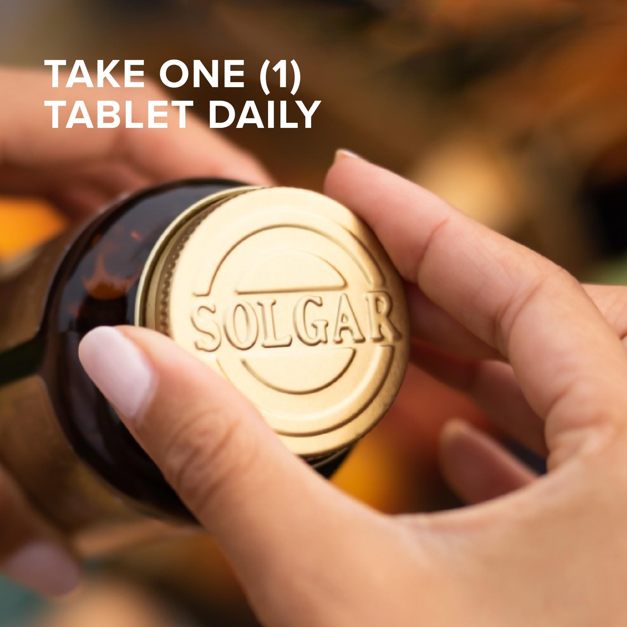 Solgar Zinc 50 mg pills; supports healthy skin and nails.