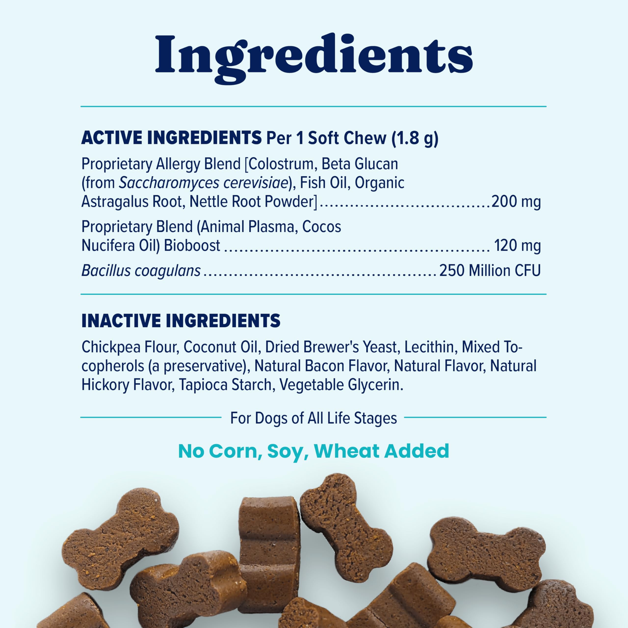 Solid Gold bacillus coagulans probiotic image illustrating gut flora support