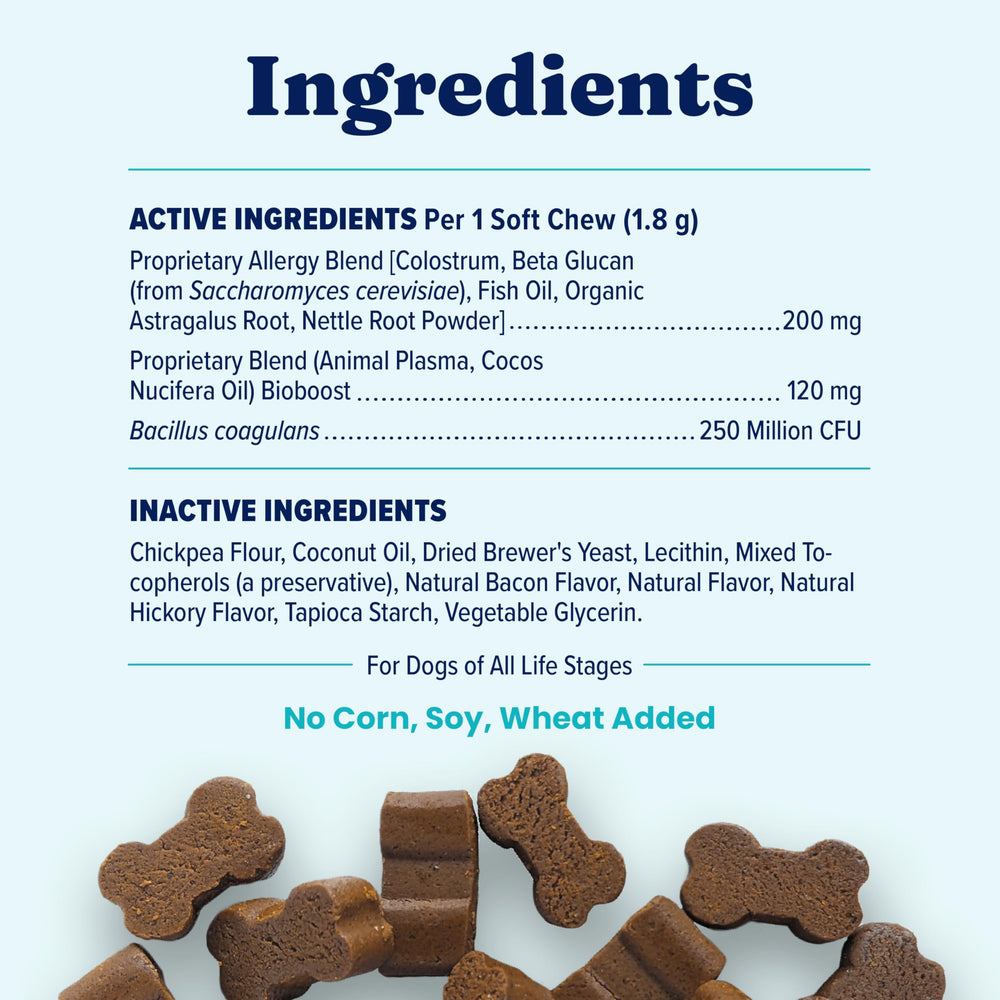 Solid Gold bacillus coagulans probiotic image illustrating gut flora support