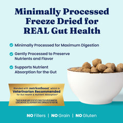 Solid Gold pumpkin and cranberries superfoods support healthy digestion.