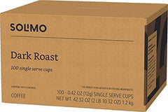 Solimo 100% Arabica beans for a smooth, full-bodied cup.