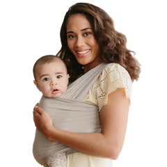 Solly Baby Wrap close-up of buttery-soft TENCEL Modal fabric for breathable comfort
