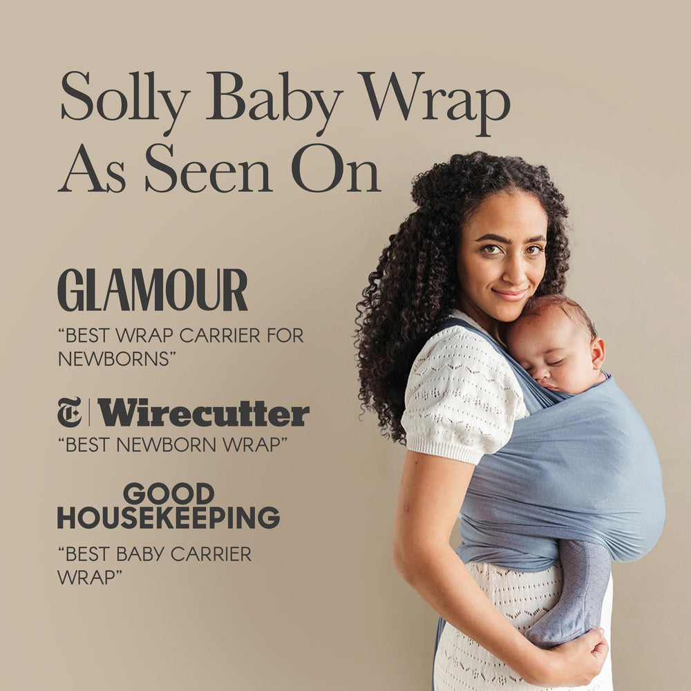 Solly Baby Wrap stays looking fresh after adventures with simple care.