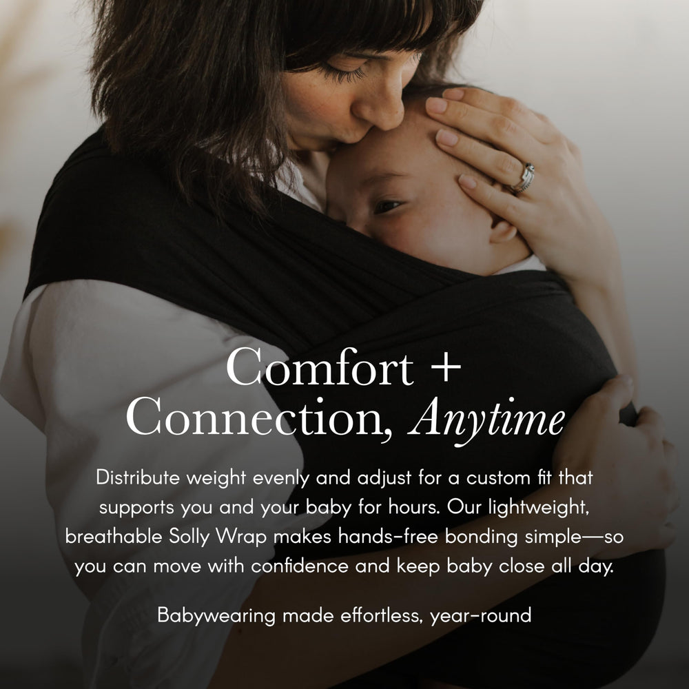 Solly Baby Wrap hip healthy certified for safe hip development