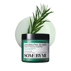 SOME BY MI AHA BHA PHA Clear Pad pack closeup for gentle exfoliation.
