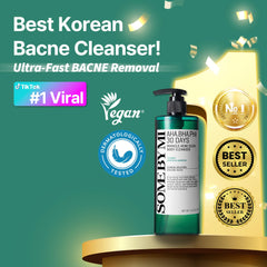 SOME BY MI micro-bubble technology visual for thorough pore cleansing.