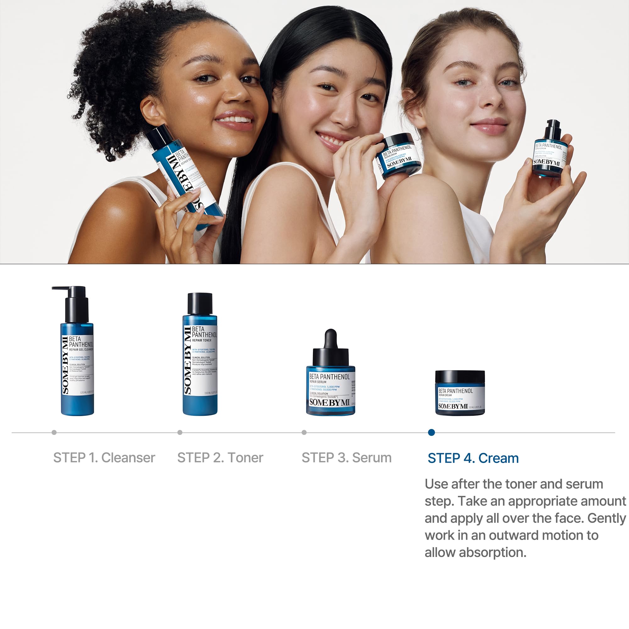 SOME BY MI product packaging box conveys trusted Korean skincare.