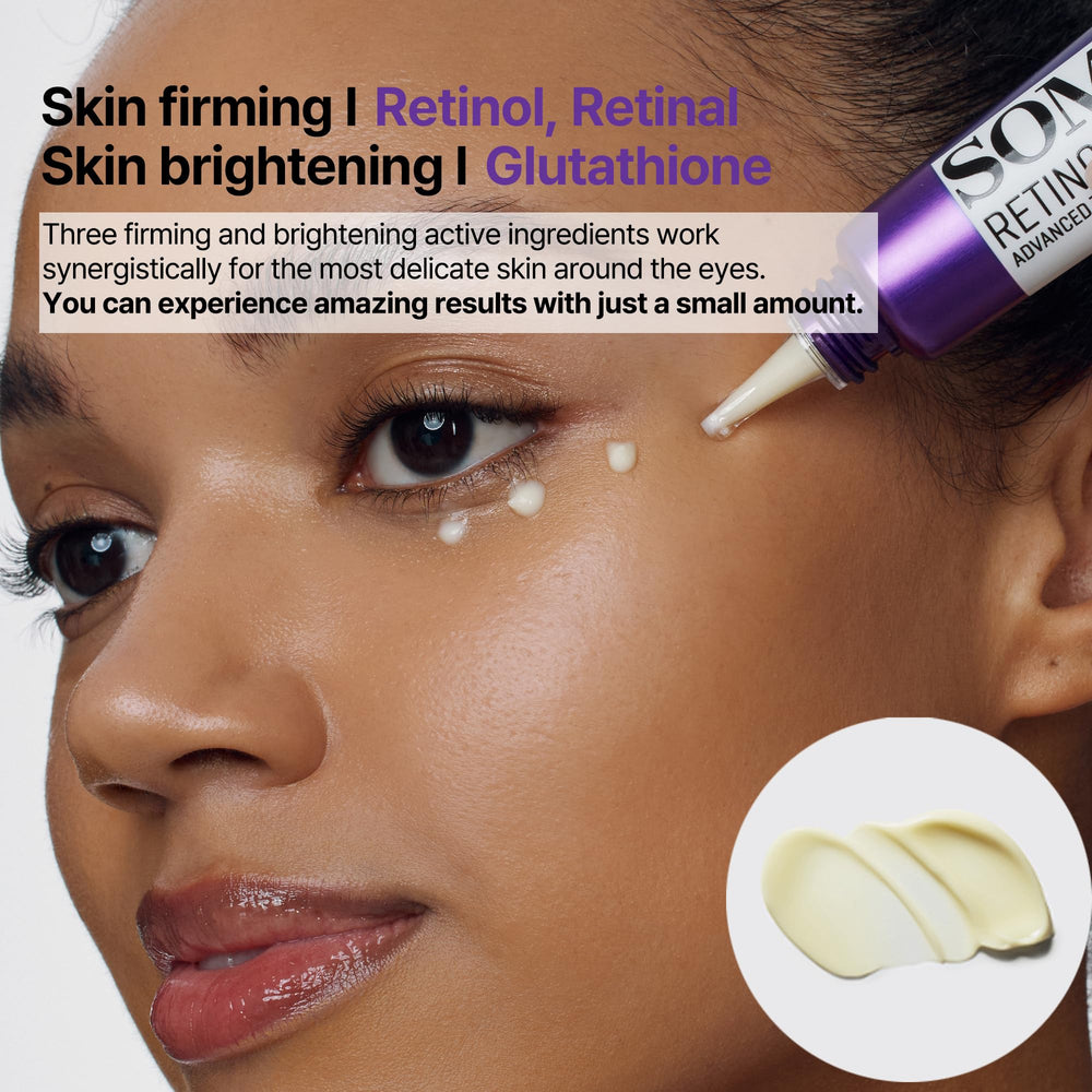 SOME BY MI Retinol Intense Eye Cream packaging front conveys premium Korean skincare.