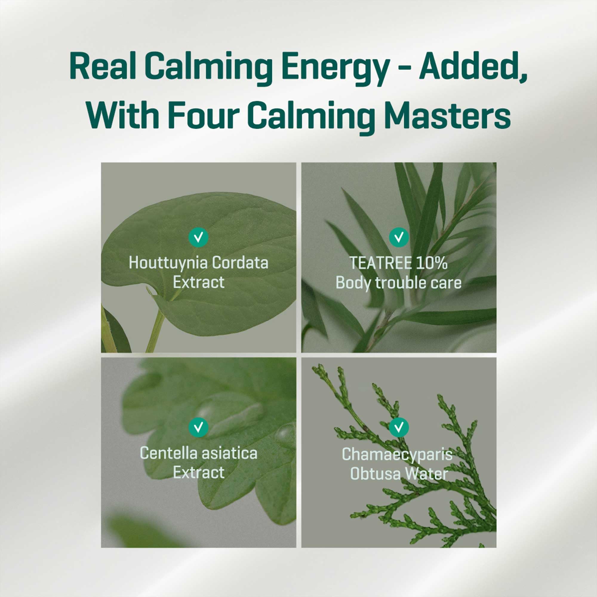 SOME BY MI Tea Tree extract closeup shows blemish-targeting and clarifying benefits.