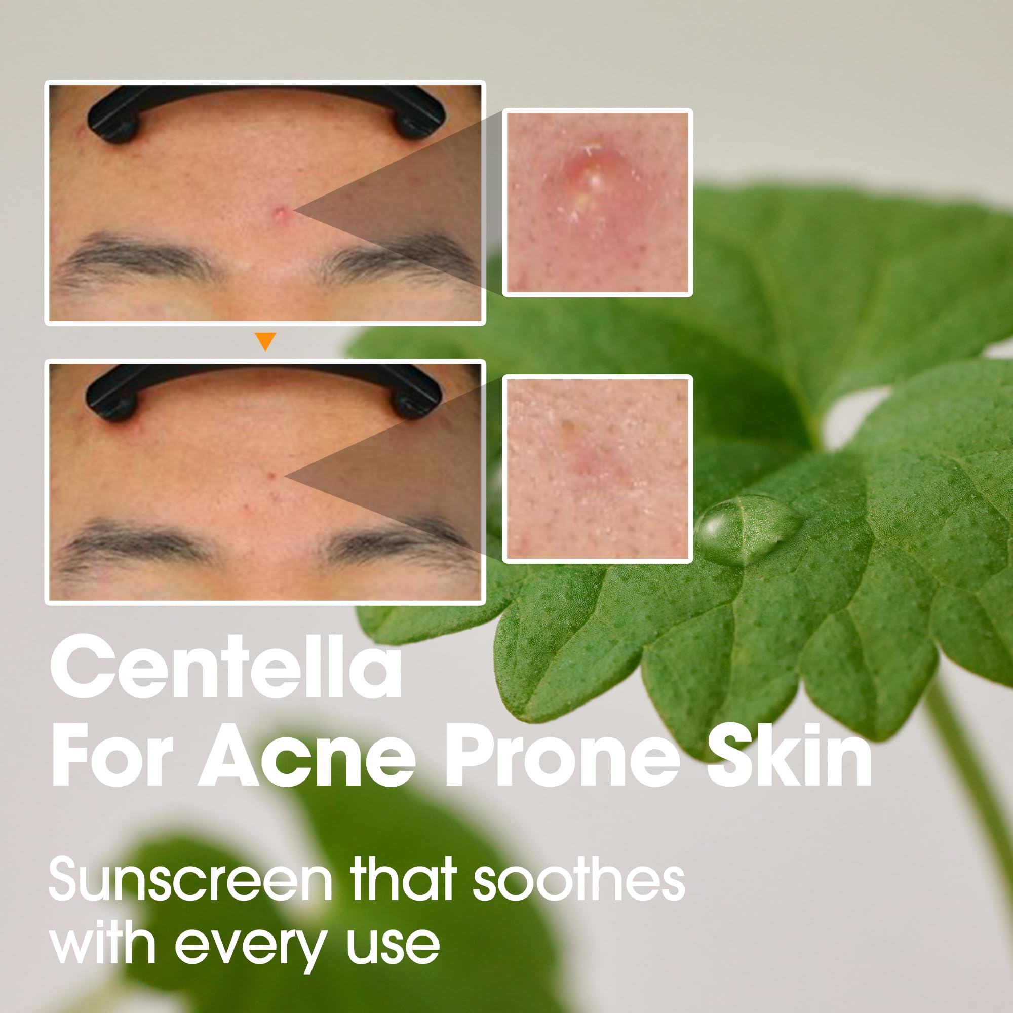 SOME BY MI V10 Hyal Air Fit Sunscreen finish shows a light texture